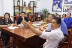 舟山市民政局李局长及相关向导至腾博会官网招标考察