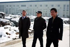 福寿园国际集团组团踏雪来访，，，，，，，，浙江腾博会官网赢盛赞